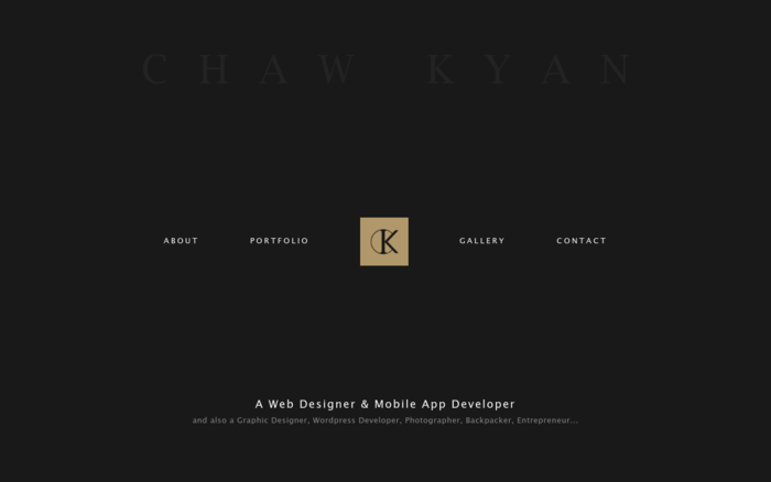 CK – A Web Designer & Mobile App Developer